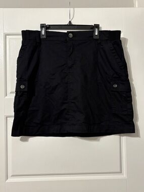 Lee Classic Black Cargo Skort